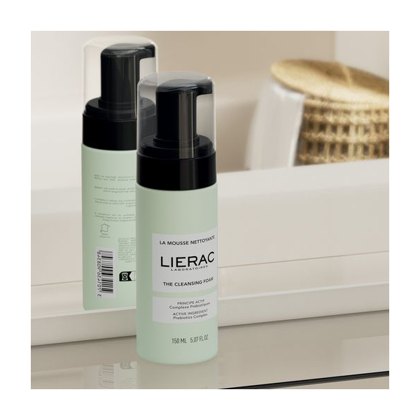 LIERAC ESPUMA LIMPIADORA (150ML)