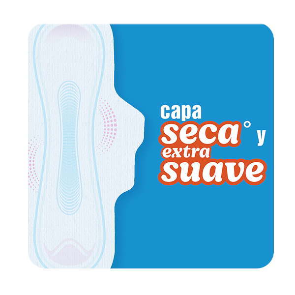 P&G (Health Care) EVAX COTTONLIKE COMPRESAS ALAS SUPER-PLUS (12 UNIDADES)  