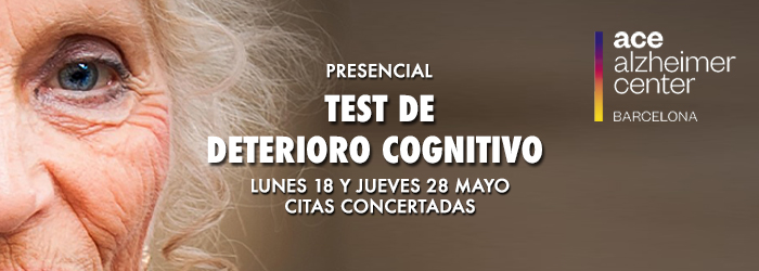 Test de DETERIORO COGNITIVO con FUNDACIÓN ACE (1er dia)