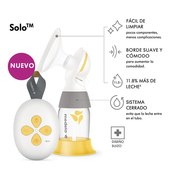 MEDELA EXTRACTOR DE LECHE ELÉCTRICO SIMPLE SOLO
