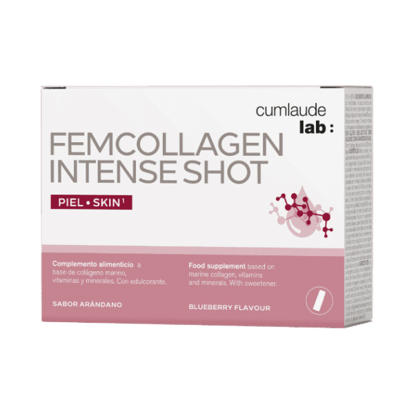 CUMLAUDE LAB FEMCOLLAGEN INTENSE SHOT COLÁGENO MARINO BEBIBLE (7 x 25ML)