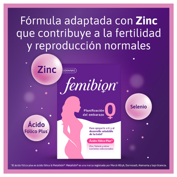 MERCK FEMIBION® 0 PLANIFICACIÓN EMBARAZO (28 COMPRIMIDOS)