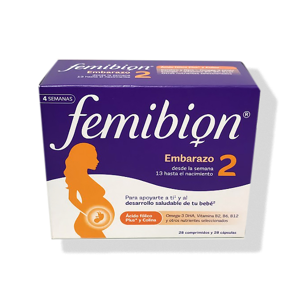MERCK FEMIBION 2 EMBARAZO (SEMANAS 13-40)