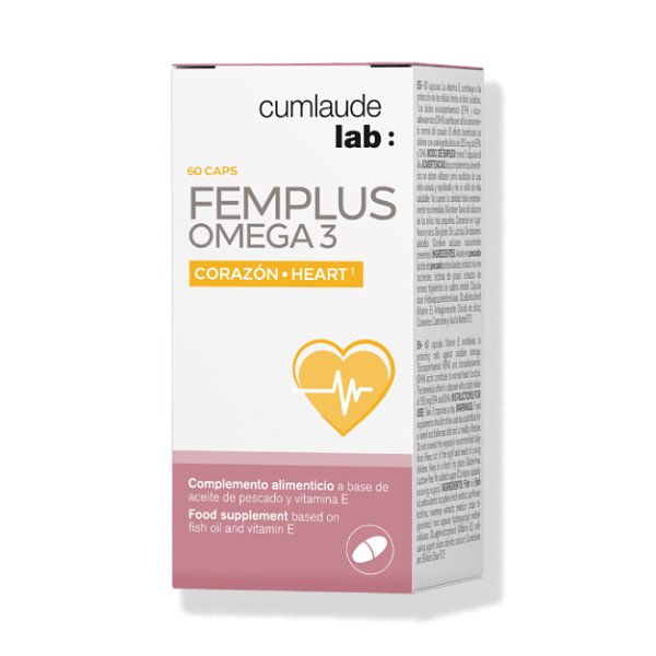 CUMLAUDE LAB FEMPLUS OMEGA 3 (60 CAPSULAS)
