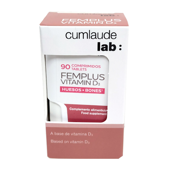 CUMLAUDE LAB FEMPLUS VITAMIN D3 HUESOS (90 COMPRIMIDOS)