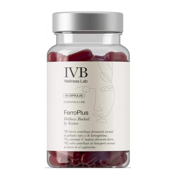 IVB WELLNES FERROPLUS (90 VEG.CAPSULAS)