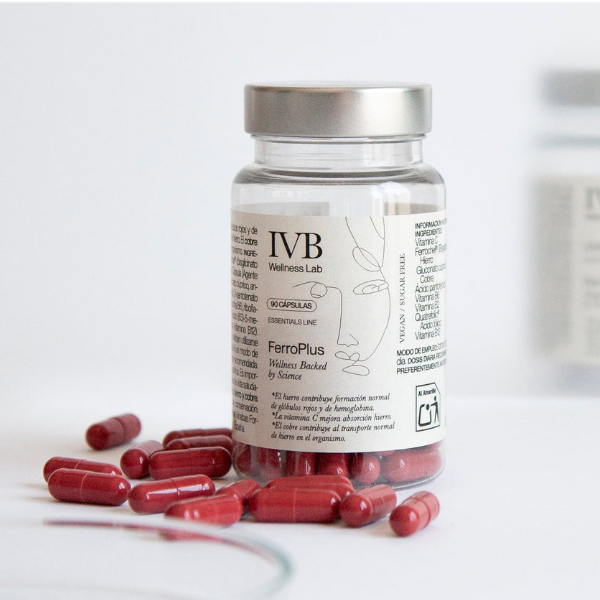 IVB WELLNES FERROPLUS (90 VEG.CAPSULAS)