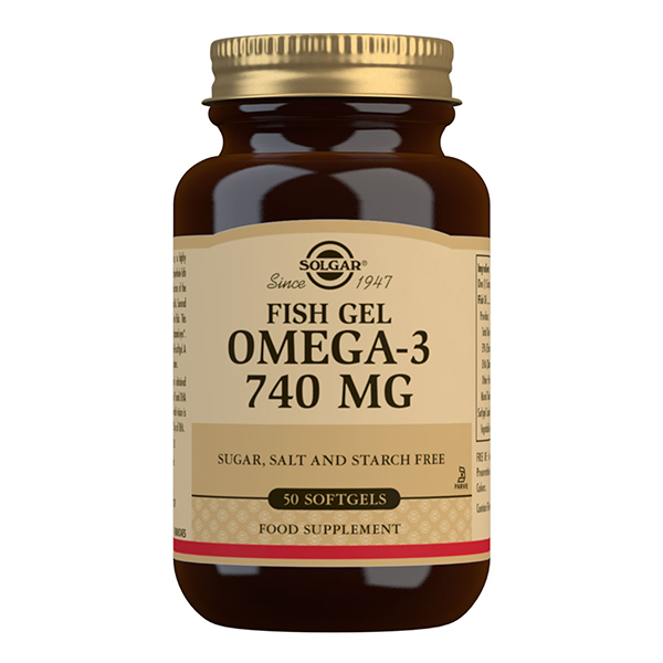 SOLGAR FISH-GEL OMEGA 3 (50 PERLAS)