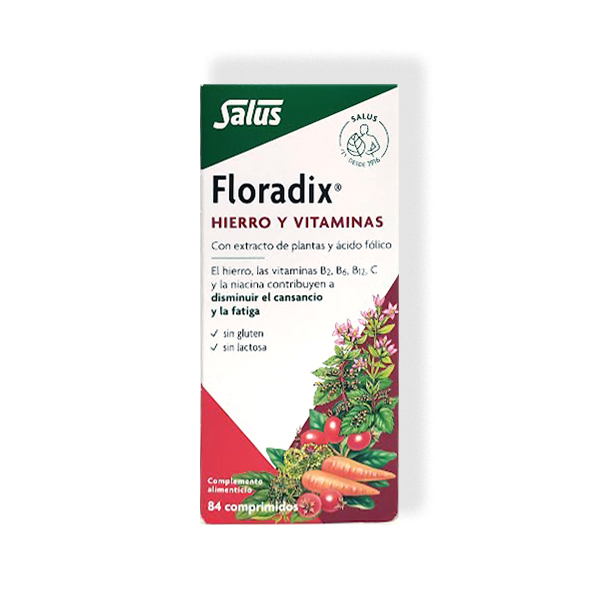 SALUS FLORADIX HIERRO Y VITAMINAS (84 COMPRIMIDOS)