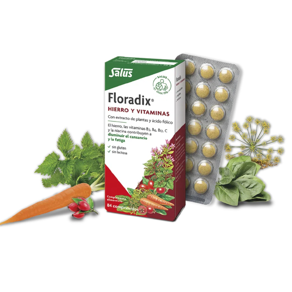 SALUS FLORADIX HIERRO Y VITAMINAS (84 COMPRIMIDOS)