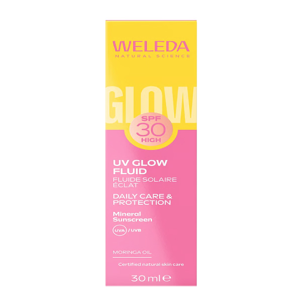 WELEDA FLUIDO SOLAR GLOW SPF30 (30ML)