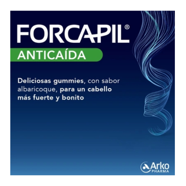 ARKOPHARMA FORCAPIL ANTICAIDA (60 GOMINOLAS)