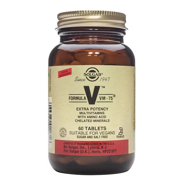 SOLGAR FÓRMULA VM-75 (60 COMPRIMIDOS)