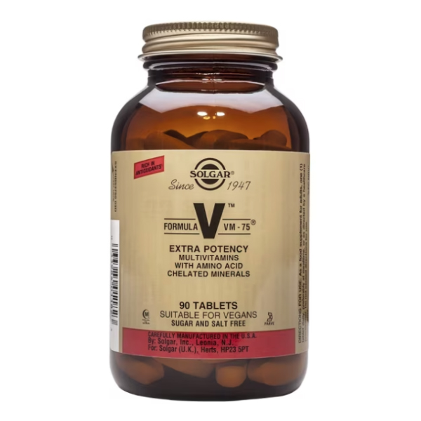 SOLGAR FÓRMULA VM-75 (90 COMPRIMIDOS)