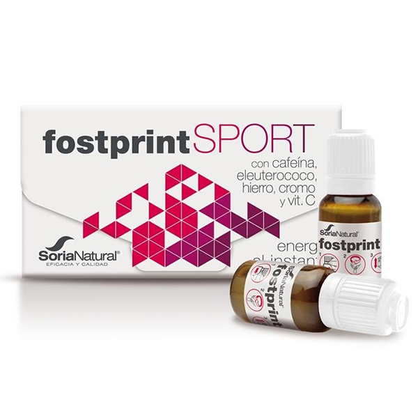 SORIA NATURAL FostPrint Sport Plátano (20viales)