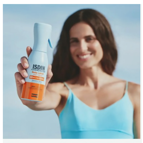ISDIN FOTOPROTECTOR BODY LOTION WET SKIN SPF 50 (250ML) NOVEDAD!
