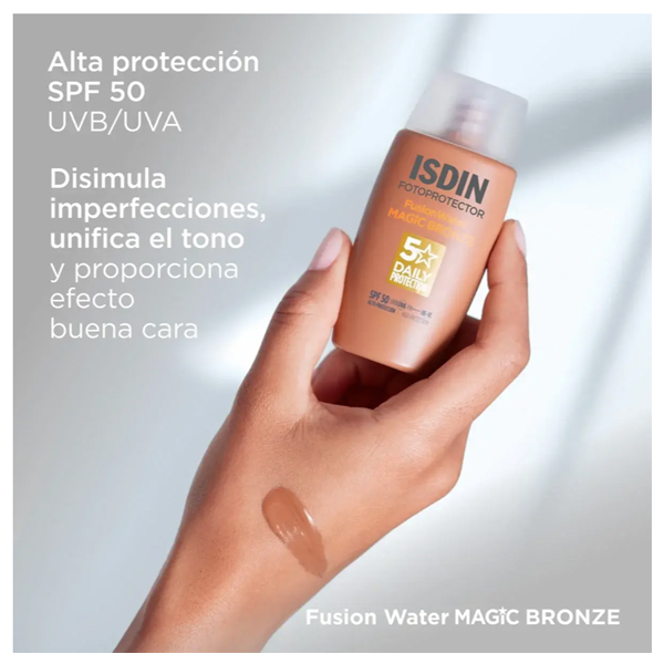 ISDIN FOTOPROTECTOR FUSION WATER COLOR BRONZE SPF50 (50ML)