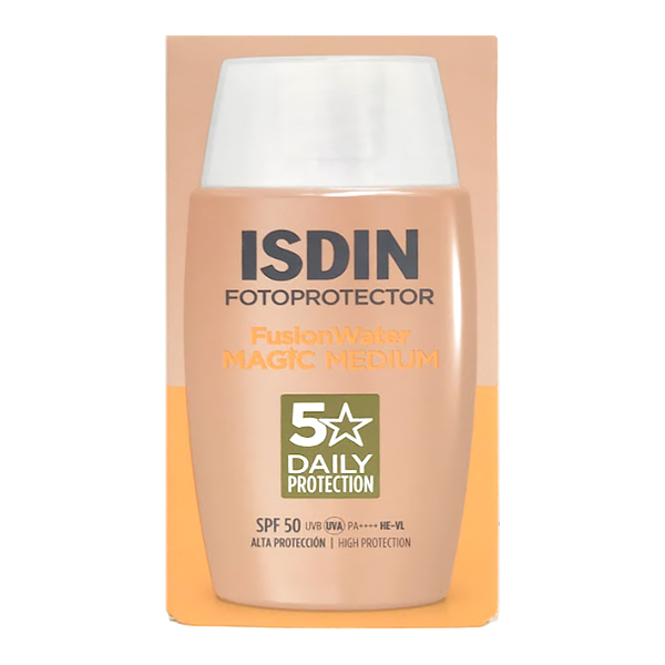 ISDIN FOTOPROTECTOR FUSION WATER MAGIC MEDIO SPF50 (50ml)		