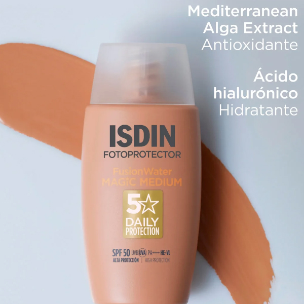 ISDIN FOTOPROTECTOR FUSION WATER MAGIC MEDIO SPF50 (50ml)		