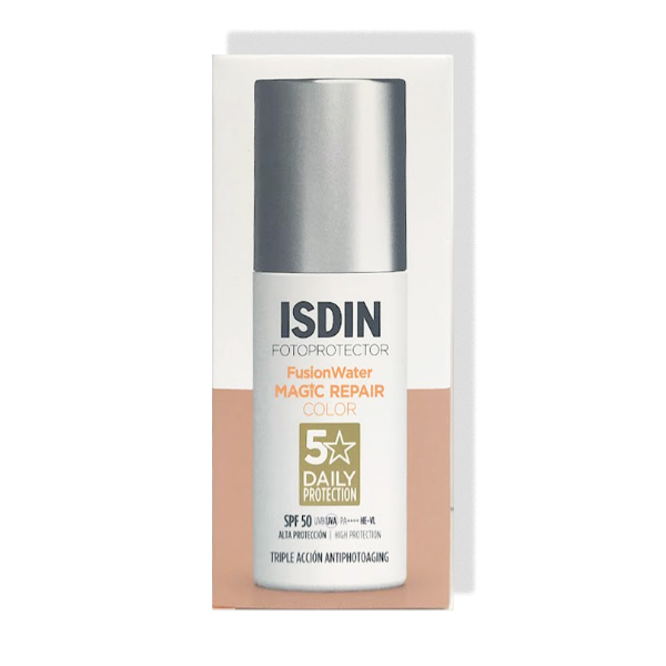 ISDIN FOTOPROTECTOR FUSION WATER MAGIC REPAIR COLOR SPF50 (50ML)