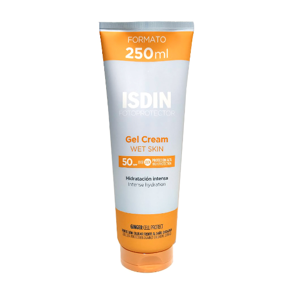 ISDIN FOTOPROTECTOR GEL CREAM WET SKIN HIDRATACIÓN INTENSA SPF50 (250ml)