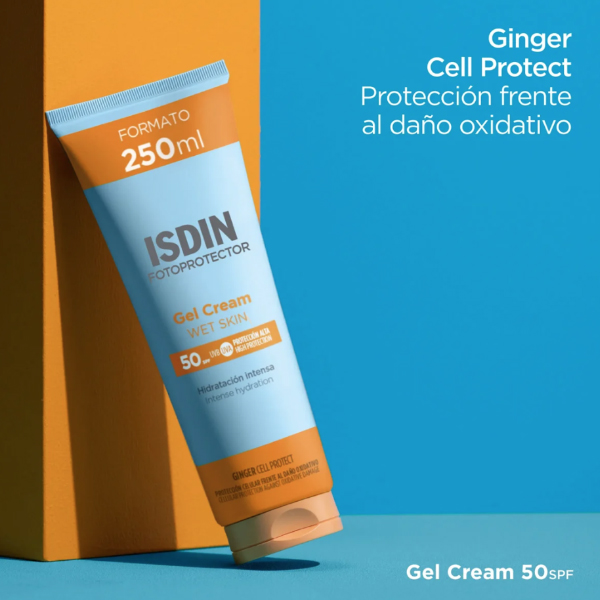 ISDIN FOTOPROTECTOR GEL CREAM WET SKIN HIDRATACIÓN INTENSA SPF50 (250ml)