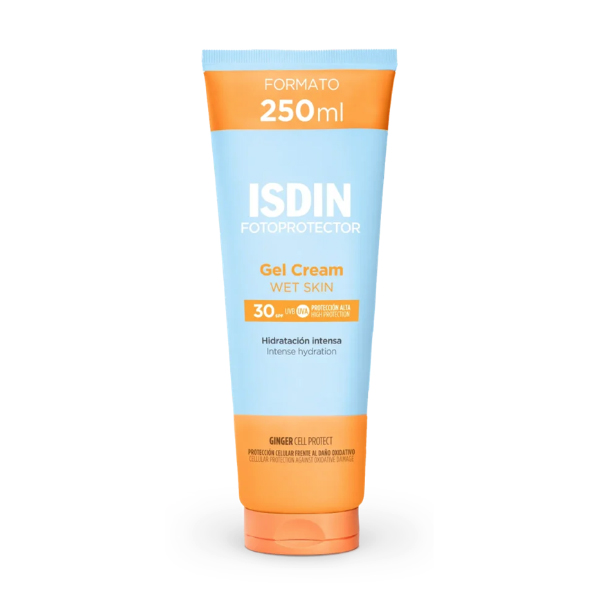 ISDIN FOTOPROTECTOR GEL CREAM WET SKIN SPF30 HIDRATACIÓN INTENSA (250ML)