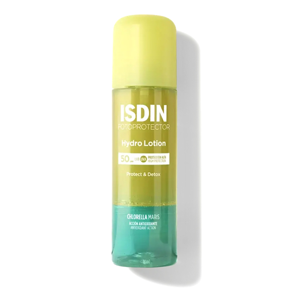 ISDIN FOTOPROTECTOR HYDRO LOTION SPF50 PROTECT Y DETOX (200ML)		