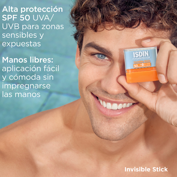 ISDIN FOTOPROTECTOR INVISIBLE STICK SPF50+ (10G)
