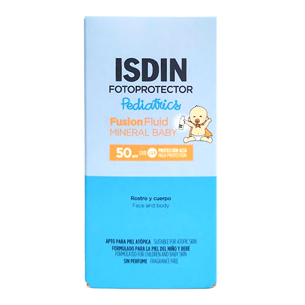 ISDIN FOTOPROTECTOR PEDIATRICS FUSION FLUID MINERAL BABY SPF50 (50ml)