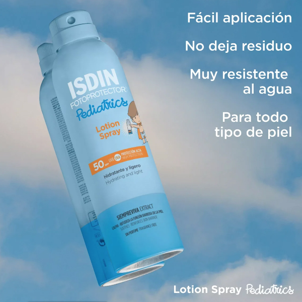 ISDIN FOTOPROTECTOR PEDIATRICS LOTION SPRAY SPF50 (200ML)