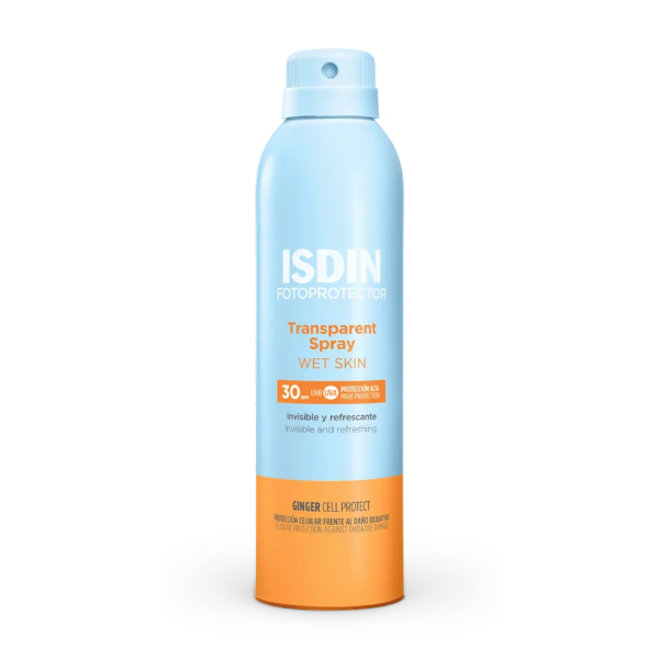 ISDIN FOTOPROTECTOR TRANSPARENT SPRAY WET SKIN SPF30 (200ml)  