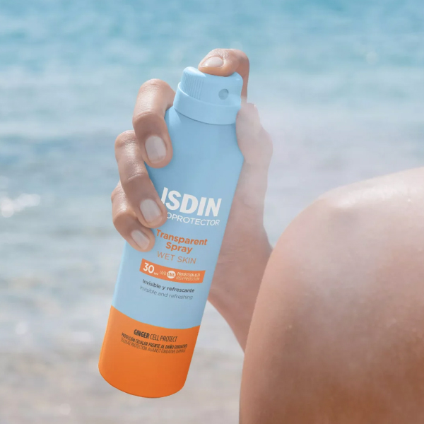 ISDIN FOTOPROTECTOR TRANSPARENT SPRAY WET SKIN SPF30 (200ml)  