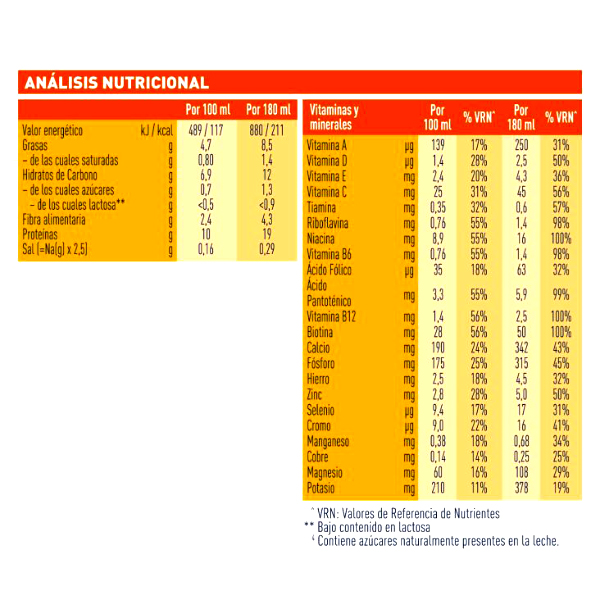 MERITENE FUERZA Y VITALIDAD DRINK VAINILLA (6x180ml)