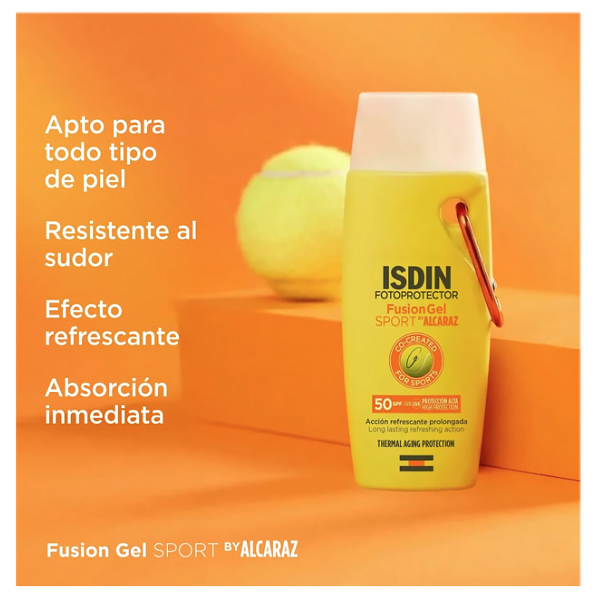 ISDIN FUSION GEL SPORT ALCARAZ SPF 50+ (100ML)