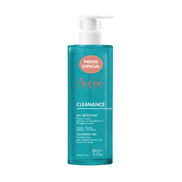 AVÈNE CLEANANCE GEL LIMPIADOR (400ML)		