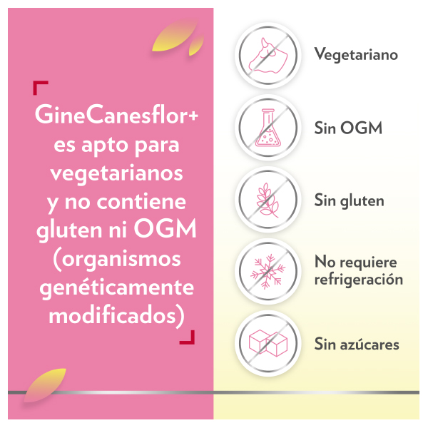 BAYER GINECANESFLOR (30 CÁPSULAS VEGETALES)