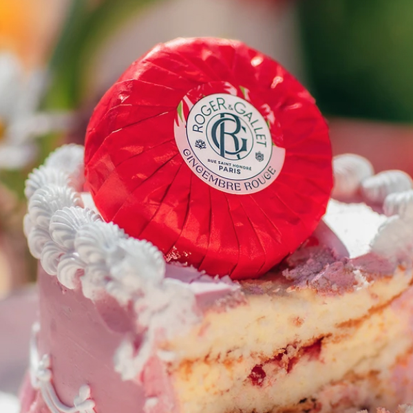 ROGER&GALLET GINGEMBRE ROUGE JABÓN EN PASTILLA (100G)