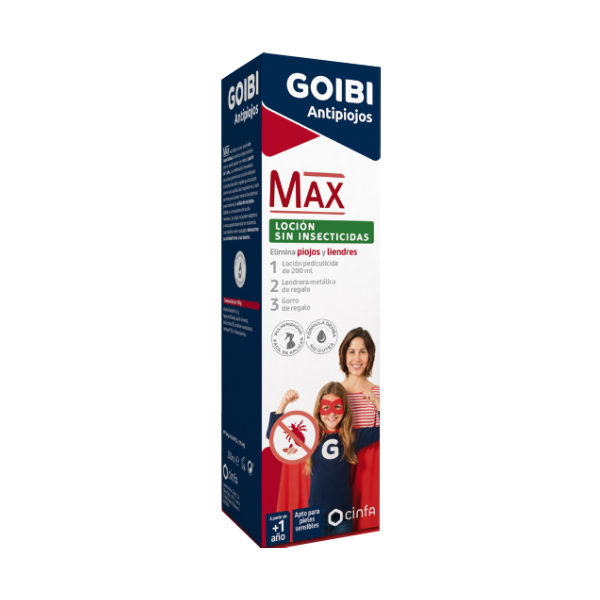 CINFA GOIBI MAX LOCIÓN ANTIPIOJOS +1 AÑO (200ML)
