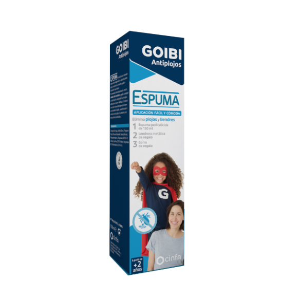 CINFA GOIBI PLUS ESPUMA PIOJOS Y LIENDRES (150ML)
