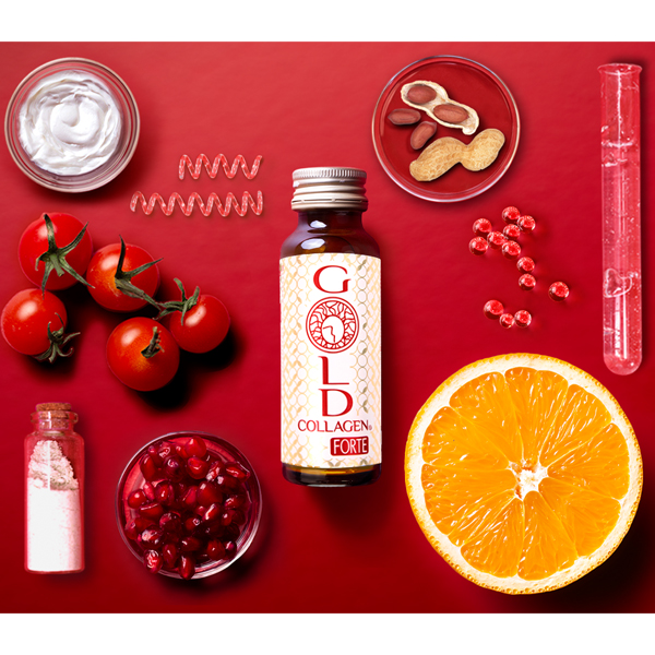 ECAREYOU  GOLD COLLAGEN FORTE (10X50ML)		