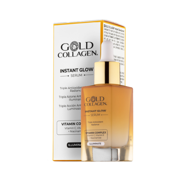 ECAREYOU  GOLD COLLAGEN INSTANT GLOW SERUM ILUMINADOR (30ML)