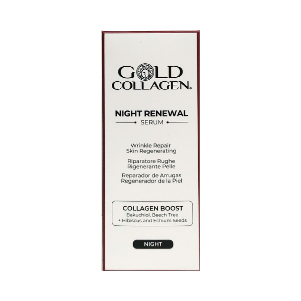 ECAREYOU  GOLD COLLAGEN NIGHT RENEWAL SERUM (30ML)