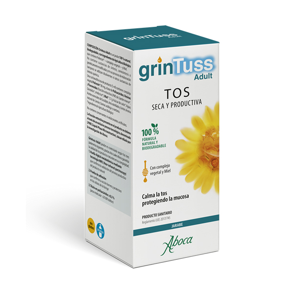 ABOCA GRINTUSS Jarabe Adultos para la Tos (180g)