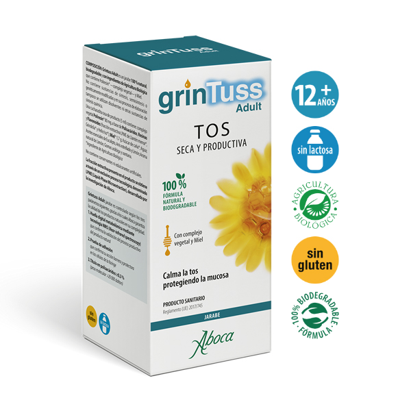 ABOCA GRINTUSS Jarabe Adultos para la Tos (180g)