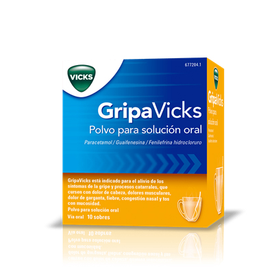 Corbata montón Sympton Comprar VICKS GRIPAVICKS POLVO PARA SOLUCION ORAL (10 sobres) a precio  online