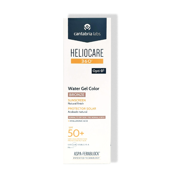 CANTABRIA LABS HELIOCARE 360º COLOR WATER GEL BRONZE SPF 50 (50ML)