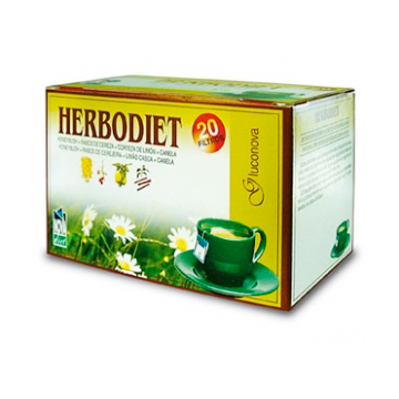 HERBODIET INFUSIÓN gluconova (20 filtros)			