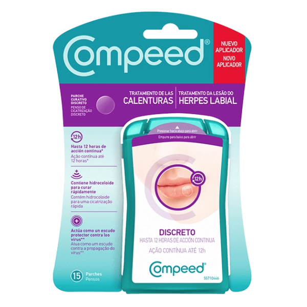 COMPEED HERPES LABIAL O CALENTURAS (15 UNIDADES)