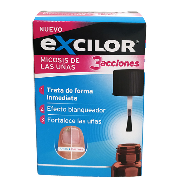 EXCILOR HONGOS UÑAS 3 ACCIONES (7ML)